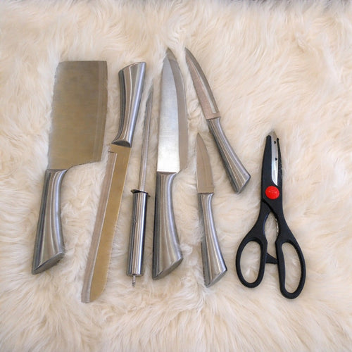 7 Pics knife Set with Wooden Box