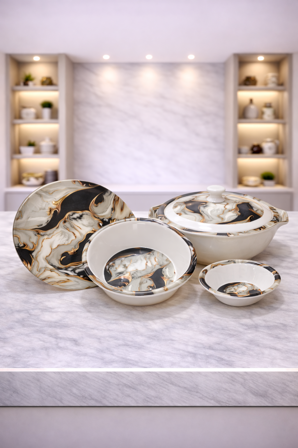 Malamine Dinner Set